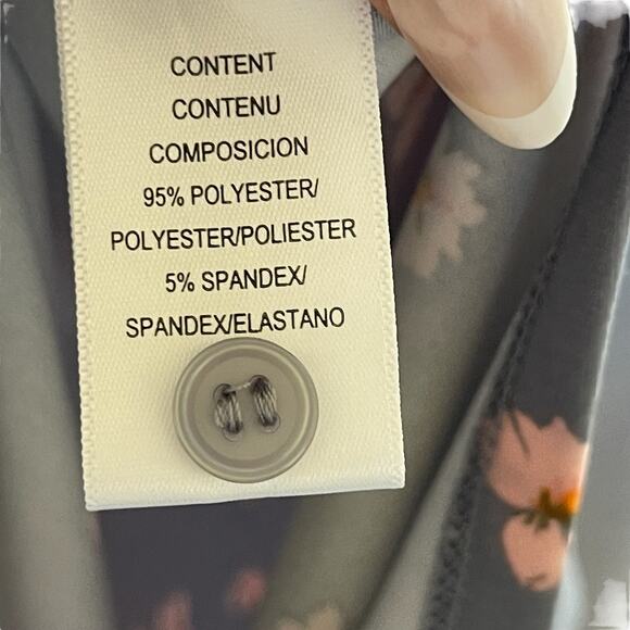 WAYF Remember Me Twist Detail Long Sleeve Cutout Midi Dress Size Small - Picture 8 of 9